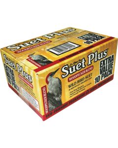 Suet Plus Woodpecker Blend Suet (10-Pack)