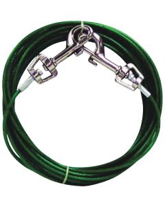 Boss Pet Guardian Gear Small Dog Swivel Snap Dog Tie-Out Swivel Snap, 20 Ft.