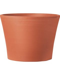 Deroma 4.3 In. Red Terra Cotta Clay Half Cone Planter