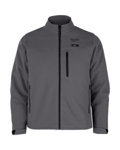 Milwaukee M12 TOUGHSHELL Men's Gray Cordless Heated Jacket, 2XL