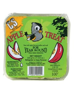 C&S 11.75 Oz. Apple Treat Suet