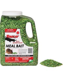 Tomcat with Bromethalin 5 Lb. Rats, Mice, & Meadow Voles Meal Bait