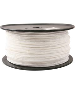 Do it Best 9/64 In. x 1000 Ft. White Braided Nylon Rope