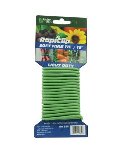 Rapiclip 16 Ft. Green PVC/Rubber Light-Duty Garden Twist Tie