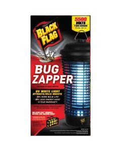 Black Flag 5500V UV White Light Bug Zapper