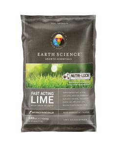 Earth Science Growth Essential Fast Acting 25 Lb. 5000 Sq. Ft. Coverage Lime