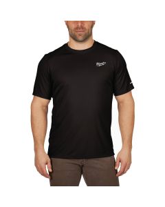Milwaukee WorkSkin Men's XL Black Short Sleeve Lightweight Performance Shirt