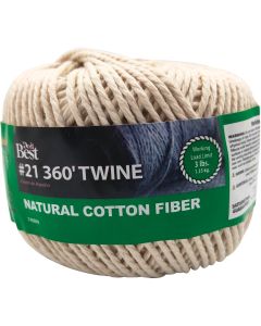 Do it Best #21 x 360 Ft. Natural Cotton Twine