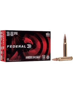 Federal 30-06 Springfield 150 Grain FMJBT Centerfire Ammunition Cartridges