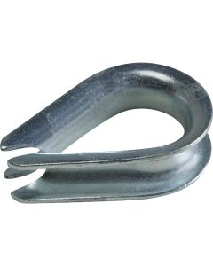 Thimble Wire Rope Zinc Pltd 5/8"