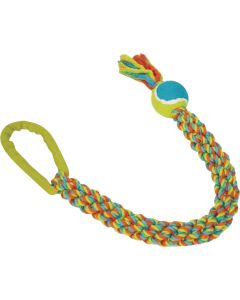 Boss Pet Chomper Rope with Ballistic Loop Tug Dog Toy