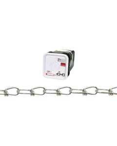 Campbell #2/0 250 Ft. Zinc-Plated Low-Carbon Steel Coil Chain