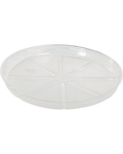 Best Garden 14 In. Clear Vinyl Flower Pot Saucer