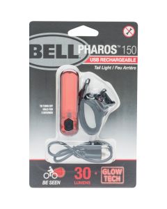 Bell Sports Pharos 150 LED Black/Red USB Rechargeable Bicycle Safety Tail Light