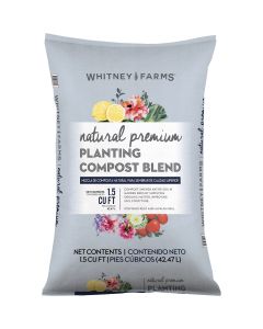 Whitney Farms Natural Premium 1.5 Cu. Ft. 31-1/2 Lb. Lawn & Garden Compost