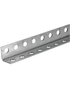 Hillman Steelworks Zinc-Plated 1-1/4 In. x 3 Ft. Perforated Steel Angle