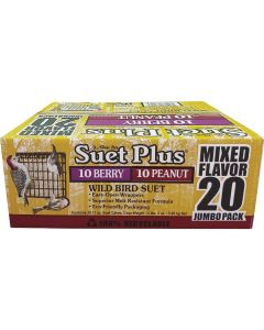 Suet Plus Berry & Peanut Suet (20-Pack)