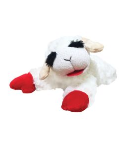 Multipet 10.5 In. Plush Lamb Chop Dog Toy