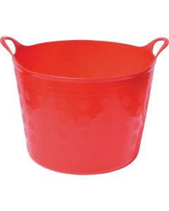 Tuff Stuff 4.2 Gal. Red Plastic Flex Tub