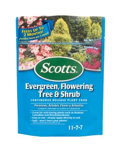 Scotts 3 Lb. 11-7-7 Evergreen, Flowering Tree & Shrub Fertilizer