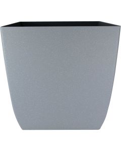 Myers Santa Fe 12 In. Pebble Gray Square Planter