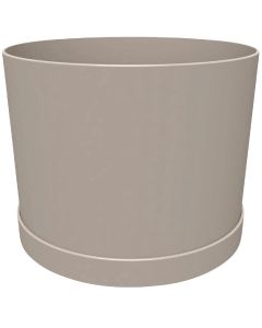 Bloem Mathers Collection 8 In. Pebble Stone Plastic Planter