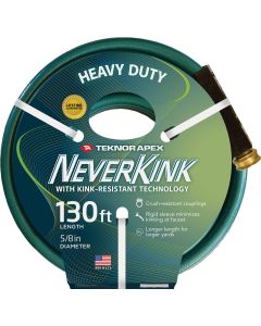 Teknor Apex Neverkink 5/8 In. Dia. x 130 Ft. L. Heavy-Duty Garden Hose