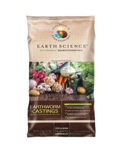 Earth Science 12 Lb. Earth Worm Castings Soil Conditioner