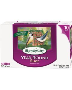 Morning Song Year Round Value Pack Suet (10-Pack)