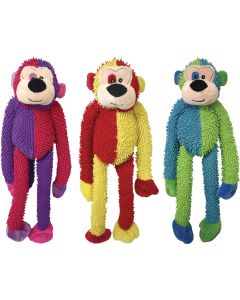 Multipet Multi-Crew 17 In. Monkey Plush Dog Toy