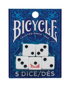 Bicycle 12-Pack Dice Clip Strip (5-Count)