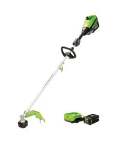 Greenworks 80V 16 In. Attachment Capable String Trimmer with 2.5 Ah Battery & Charger