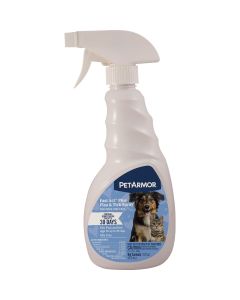 PetArmor Fast Act Plus 16 Oz. Trigger Spray Flea & Tick Treatment for Dogs & Cats