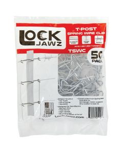 Dare 12.5 Ga. Spring Steel T-Post Clip (50-Pack)