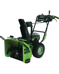 Greenworks 80V 24 In. Dual Stage Cordless Snow Thrower