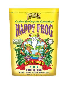 FoxFarm Happy Frog 4 Lb. Fruit & Flower Fertilizer