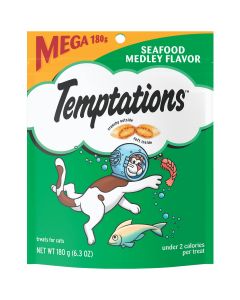 Temptations Seafood Medley 6.3 Oz. Cat Treats