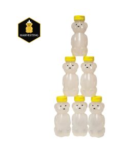 Harvest Lane 8 Oz. Plastic Honeybear Bottles (6-Pack)