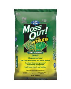 Lilly Miller Moss Out 20 Lb. 20-0-5 Moss Control Plus Fertilizer