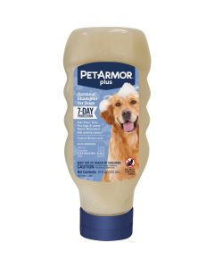 PetArmor Plus 18 Oz. Tropical Breeze Scent Flea & Tick Oatmeal Dog Shampoo