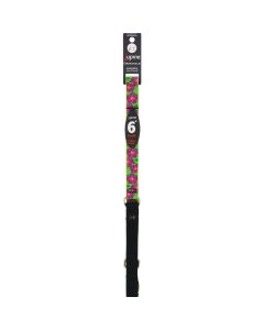 Lupine 1 In. x 6 Ft. Petunias Dog Leash