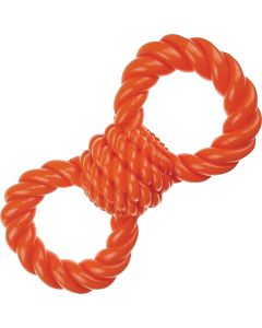 Boss Pet Infinity TPR Figure 8 Orange Dog Toy