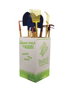 Buddy B 24 Piece Kids Garden Tool Display