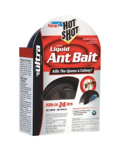 Hot Shot Ultra 3.6 Oz. Liquid Ant Bait Station (4-Pack)