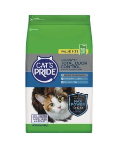 Cat's Pride 24 Lb. Multi-Cat Clumping Unscented Total Odor Control Cat Litter