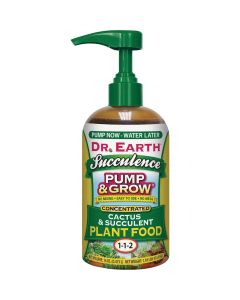 Dr. Earth Pump & Grow Succulence 16 Oz. 1-1-2 Cactus & Succulent Liquid Plant Food