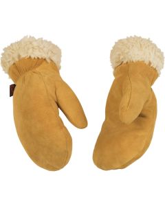 Kinco Men's XL Golden Full Suede Deerskin Winter Work Mitt