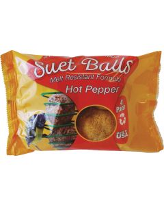 Wildlife Sciences Hot Pepper Suet Ball (4-Pack)