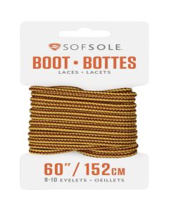 SOF Sole 60 In. Gold-Brown Boot Laces