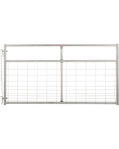 Tarter Watchman 50 In. H. x 8 Ft. L. x 1-3/4 In. Tube Diameter Galvanized Tube Gate